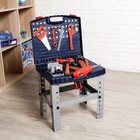 УЦЕНКА (нет застёжек на чемодане) Игровой модуль в чемодане «Умелец Я», 70 элементов, звук, работает от батареек - Фото 9