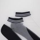 Носки женские, цвет чёрный/прозрачный, размер 23-25 (36-40) - Фото 2