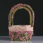 Набор корзин, 2 шт, из травы, 1:20.5X20.5X12.5/32 см, 2:16.5X16.5X11/27 см - Фото 2