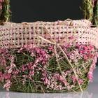 Набор корзин, 2 шт, из травы, 1:20.5X20.5X12.5/32 см, 2:16.5X16.5X11/27 см - Фото 4