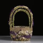 Набор корзин плетёных, 2 шт., из травы,1:21×21×13/29 см, 2:17×17×12/25 см - Фото 2