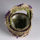 Набор корзин плетёных, 2 шт., из травы,1:21×21×13/29 см, 2:17×17×12/25 см - Фото 3