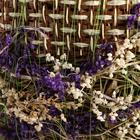 Набор корзин плетёных, 2 шт., из травы,1:21×21×13/29 см, 2:17×17×12/25 см - Фото 4