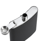 Фляжка Мастер К «Агно», 210 мл, подарочная, армейская, 7 oz, нержавеющая сталь, чёрная - Фото 3