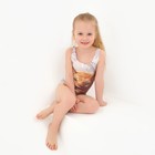 Купальник детский KAFTAN "Тигрёнок", рост 110-116 (32), бежевый - фото 24069148