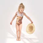 Купальник детский KAFTAN "Тигрёнок", рост 110-116 (32), бежевый - фото 24069149