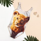 Купальник детский KAFTAN "Тигрёнок", рост 110-116 (32), бежевый - фото 24069150