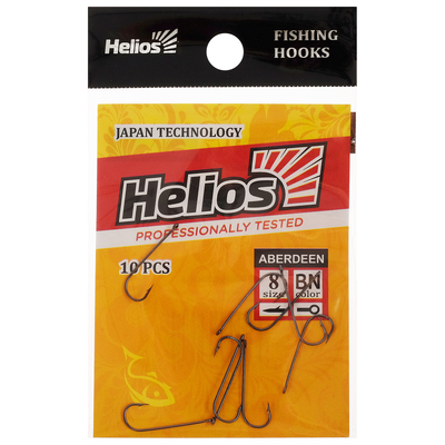 Крючок Helios Aberdeen № 8, 10 шт.