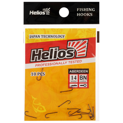 Крючок Helios Aberdeen № 14, 10 шт.