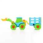 Конструктор винтовой «Трактор», с кузовом, МИКС - Фото 2