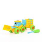 Конструктор винтовой «Трактор», с кузовом, МИКС - Фото 7