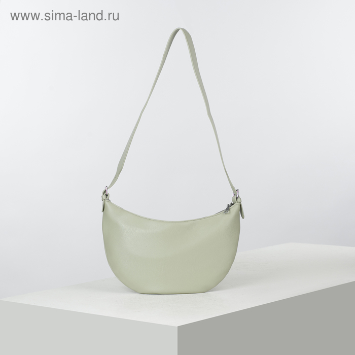 Сумка женская, отдел на молнии, цвет зелёный