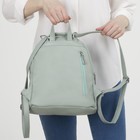 Рюкзак, отдел на молнии, 3 наружных кармана, цвет мятный - Фото 5