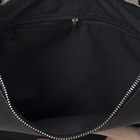 Сумка женская, отдел на молнии, цвет чёрный - Фото 7