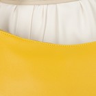 Сумка женская, отдел на молнии, цвет жёлтый - Фото 5