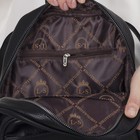 Рюкзак, отдел на молнии, 3 наружных кармана, цвет чёрный - Фото 7