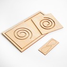 Развивающая игрушка нейротренажер для детей «Межполушарная доска. Простые фигуры» - Фото 5