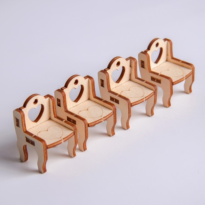 Деревянная мебель для кукол «Кухонный уголок» - фото 1911443353