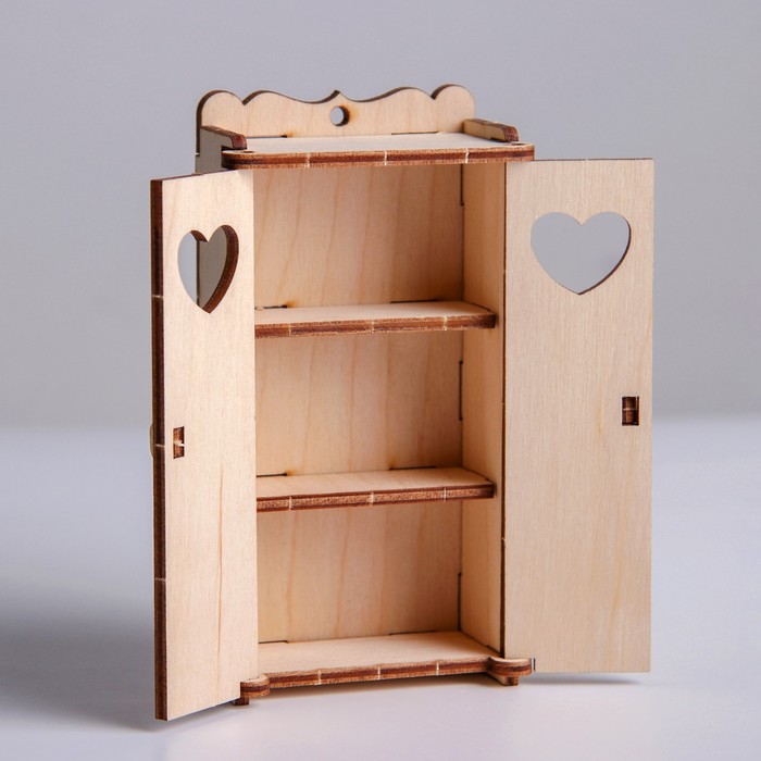 Деревянная мебель для кукол «Кухонный уголок» - фото 1912307085