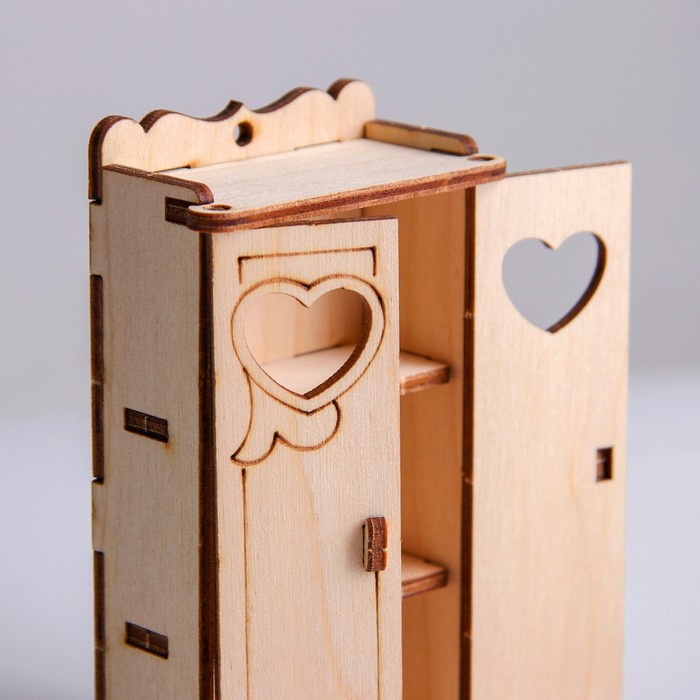 Деревянная мебель для кукол «Кухонный уголок» - фото 1912307086