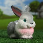 Садовая фигура "Зайчик серенький" 18х11см - Фото 5