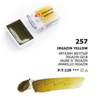 Акварель художественная в кювете 2.5 мл, ЗХК "Белые ночи", иргазин жёлтый, 1911257 - фото 2648514