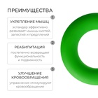Эспандер кистевой Fortius, 20 кг, цвет зелёный - Фото 2
