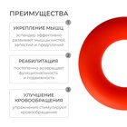 Эспандер кистевой Fortius, 30 кг, цвет красный - Фото 2