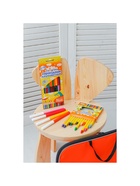 Мелки восковые Calligrata, цветные, 12 цветов, 93×8 мм - Фото 10