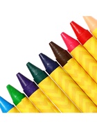 Мелки восковые Calligrata, цветные, 12 цветов, 93×8 мм - Фото 7