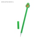 Ручка-прикол Calligrata «Авокадо», синий стержень, гелевая (комплект 12 шт) - фото 68084819