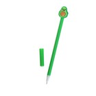 Ручка-прикол Calligrata «Авокадо», синий стержень, гелевая - Фото 7