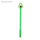 Ручка-прикол Calligrata «Авокадо», синий стержень, гелевая - Фото 9