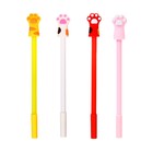 Ручка-прикол Calligrata «Лапка», синий стержень, гелевая, МИКС - Фото 1