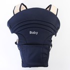 Рюкзак-кенгуру для малыша «Baby», цвет синий - Фото 3