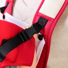 Рюкзак-кенгуру для малыша «Baby», цвет красный - Фото 5