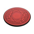 УЦЕНКА Беспроводное зарядное устройство LuazON LCC-89, 2А, с подсветкой, чёрное - Фото 1