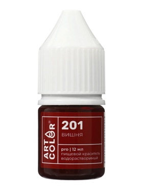 Гелевый краситель Art Color, вишня, 12 мл  (артикул 4942369)  большой выбор товаров оптом и в розницу по низким ценам с доставкой