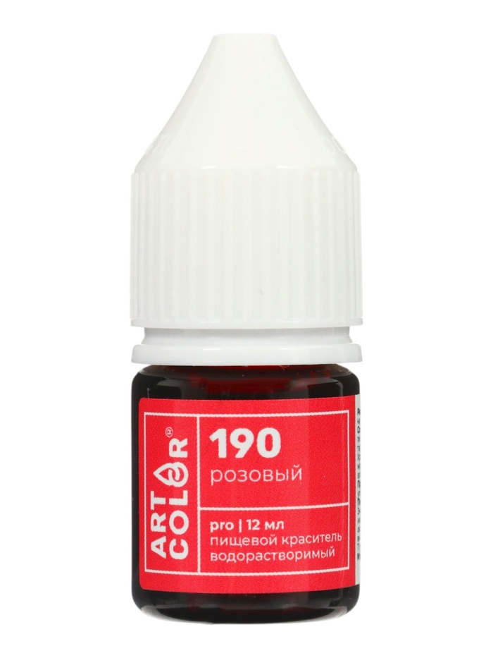 Гелевые красители Art Color Розовый 12 мл - Фото 1