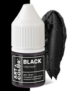 Гелевый краситель Art Color, чёрный, 12 мл - Фото 1
