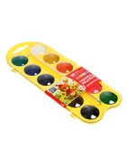 Акварель медовая «ЗХК. Цветик», 12 цветов, в пластиковом пенале, без кисти - Фото 6