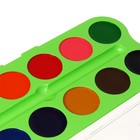 Акварель медовая ЗХК "Цветик", 12 цветов, в пластиковом пенале, без кисти - Фото 5