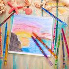 Мелки восковые 8 цветов Crown ArtStory, выкручивающийся стержень, ПВХ, европодвес, микс - Фото 7