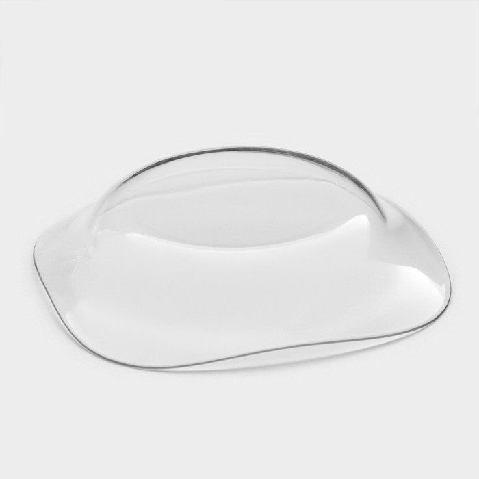 Набор тарелок стеклянный Invitation, 21,5 см, 6 шт, цвет прозрачный - фото 1908554674