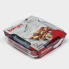 Набор форм для запекания Paşabahçe Borcam, 2 предмета: 1.95 л, 1.04 л, жаропрочное стекло, прозрачный - Фото 12