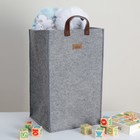 Корзина для хранения Eva Elegance, 30×30×50 см, серая - Фото 7