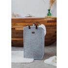 Корзина для хранения Eva Elegance, 30×30×50 см, серая - Фото 10