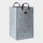 Корзина для хранения Eva Elegance, 30×30×50 см, серая - Фото 2