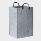 Корзина для хранения Eva Elegance, 30×30×50 см, серая - Фото 5