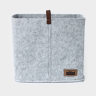 Корзина для хранения Eva Elegance, 28×28×24 см, серый - Фото 4